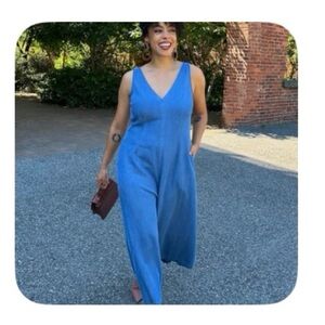 The Mixed by Narsin Tencil Jumpsuit Size XL